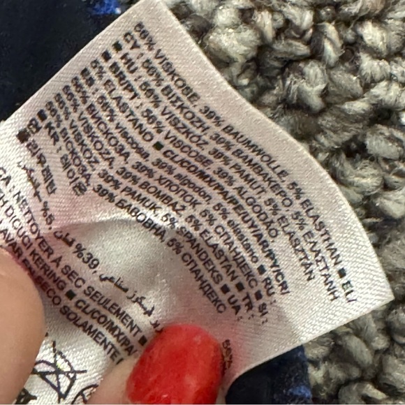 Banana republic SLOAN-FIT BLUE PRINT SLIM ANKLE PANT ❤️ - Picture 10 of 10